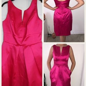 Fushia special occasion dress